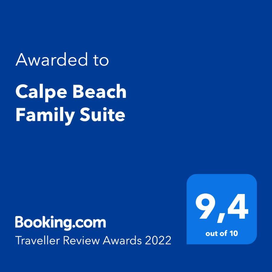 Calpe Beach Family Suite Bagian luar foto
